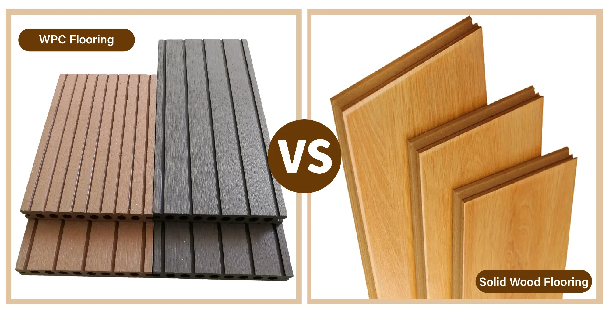 WPC Flooring vs Solid Wood Flooring