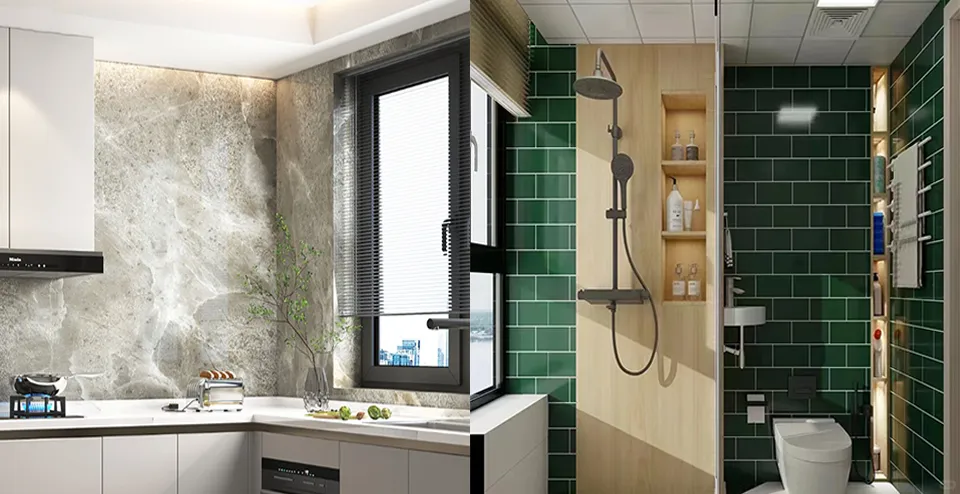 SPC wall panels are redefining the standards for kitchen and bathroom renovations in North America.